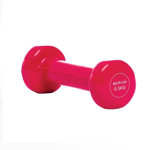 66fit Dumbbells 0.5kg - 7kg (0.5kg - Pink) Weight Lifting, Strength Building, Home Training