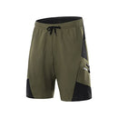 ARSUXEO Mens Mountain Bike Shorts MTB Shorts with Liner Padded Biking Cycling Shorts Loose Fit Lightweight, Army Green, X-Large