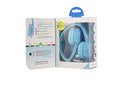 BuddyPhones Travel Kids Wired Headphones, Blue