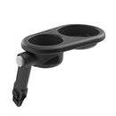 Stokke Stroller Snack Tray, Black - Keeps Cups, Food & Toys Within Child's Reach - Easy to Attach, Remove & Clean - Adjustable Angles - Compatible with Stokke Xplory & Trailz Strollers