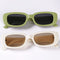 Tskestvy 4 Pieces Retro Sunglasses Vintage Sunglasses Small Square Rectangle 90s Glasses Trendy Y2K for Women Aesthetic, A, One size fits all