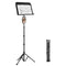 elitehood 72inch Heavy Duty Music Stand with Phone Holder, Foldable Music Stand for Sheet Music with Carrying Bag, Ultra-Stable Music Stand Suitable for Instrumental Performance & Band & Travel