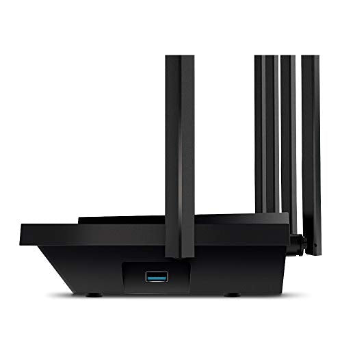 TP-Link AX5400 Dual-Band Gigabit Wi-Fi 6 Router, Dual Band Gigabit Wi-Fi 6 Router, Dual-Band, MU-MIMO, OFDMA, OneMesh Supported, app Control, Security Services (Archer AX72) AU Version