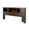 (King) - Edenvale King Storage Headboard, Espresso - Prepac Furniture