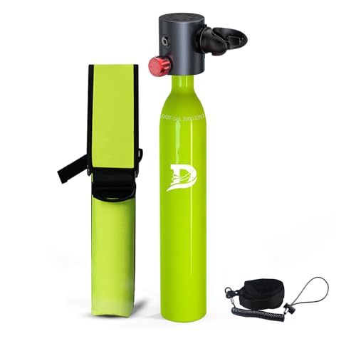 D 0.5L Scuba Tank of OT Certification,5-10 Minutes Scuba Tank, Mini Scuba Tank with Pump, Mini Scuba iving Tank, Scuba iving Gear, ive Within 30 Feet Scuba Tank Kit, Lung Tank, ive Portable Lungs