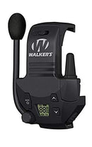 Walker's Razor Walkie Talkie Handsfree Communication up to 3 Miles, Black