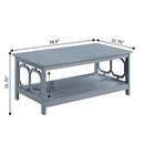 Convenience Concepts Omega Coffee Table Gray