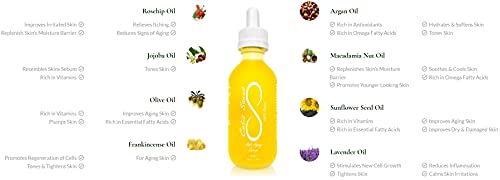 100% Organic Anti Aging Face Oil Serum Moisturizer - Premium 1 oz. Cutis Sanus – Advanced Skin Care - Naturally Rich in Vitamins C, B, E & A–For Wrinkle & Fine Line Reduction, Sun Spots, Dark Circles