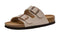 CUSHIONAIRE Women's, Lane Slide Sandals Beige Size: 6 US