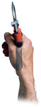 Bahco PX-M2 ERGO 20 mm Medium Bypass Secateurs with Elastomer Coated Fixed Handle, Red, 3/4 Inch Capacity