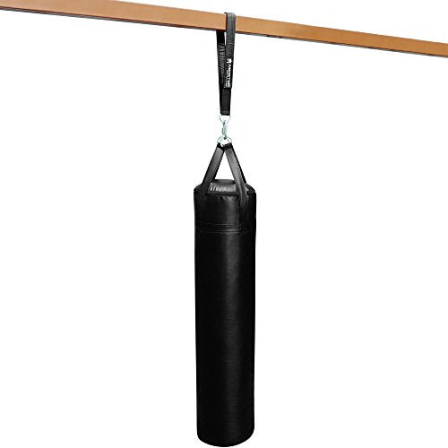 Meister Heavy Bag Hanger Strap Mount for Boxing & MMA Punching Bags - Black