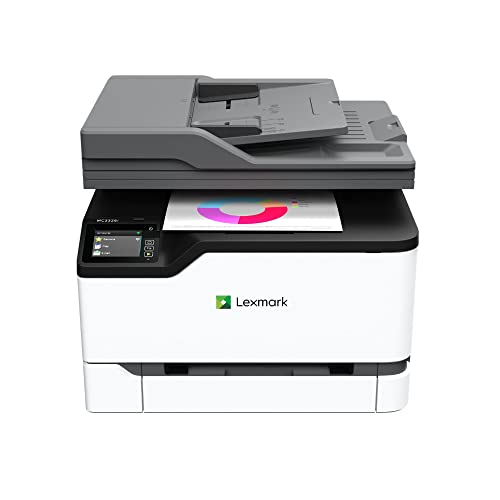 Lexmark MC3326i Colour Multifunction Laser Printer with Print, Copy, Cloud Fax, Scan and Wireless Capabilities, Full-Spectrum Security, 3 Year Guarantee and Prints Up to 24 ppm (UK Version)