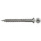 fischer 660613 FTS-ST Terrace Screws, Silver, 5,0x60