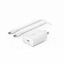 Belkin 25W Power Delivery USB C PPS Wall Charger, USB Type C PD Power Adapter PPS Enabled Fast Charger for iPhone 12, 12 Pro, 12 Pro Max, Mini, Galaxy S20, Ultra, Note 20, Galaxy Tab, iPad and More