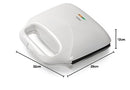 Domo DO9056C Sandwich Maker, 900 W, White