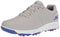 Skechers Men's Torque Waterproof Golf Shoe, Gray/Blue Sole, 10 US