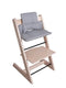 Hoppediz High Chair seat Cushion Set, Suitable for Stokke Tripp Trapp, 2 Pieces, 100% Organic Cotton, Kos Design