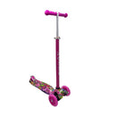 ROFFT Maxi Scooter for Kids Ages 6-12 Lean-to-Steer 3 Wheel Scooter for Kids Ages 6-12 PU Light-Up Wheels Kids Scooter Adjustable Height Light Weight Aluminum Scooters T-Bar Colorful Design Printed