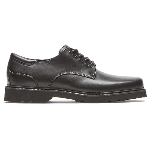 ROCKPORT Men's Northfield Oxford, Black, 10.5 US