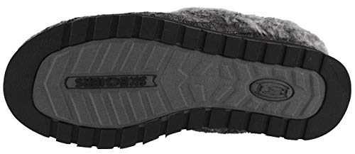 BOBS from Skechers Women's Keepsakes Ice Angel Chocolate/Natural Slipper 6 M US, Charcoal, 6