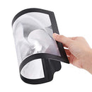 Professional Large Sheet Magnifying Glass Flexible Optical PVC Practical for Reading Books for Tiny Objects，A4 Magnifie