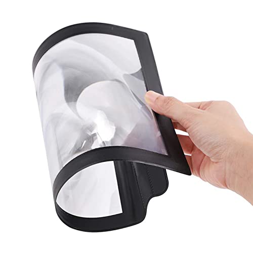 Professional Large Sheet Magnifying Glass Flexible Optical PVC Practical for Reading Books for Tiny Objects，A4 Magnifie