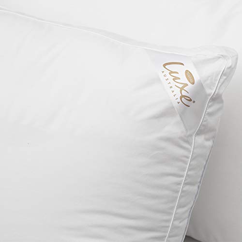 2PK Tontine Luxe Superior High & Firm Support Sleeping Pillow Cushion Rectangle