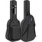 GLEAM Acoustic Guitar Gig Bag - 0.35 Inch Sponge Padding Fit 39-41 Inch Guitar Waterproof Black