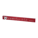 All You Need is Love & Hot Cocoa Wooden Table Top Sign for Hot Chocolate Bar, Kitchen or Dining Room