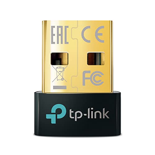 TP-Link Bluetooth 5.0 Nano USB Adapter, Compatible with Bluetooth V5.0/4.0/3.0/2.1/2.0/1.1, Plug and Play for Win 8, Win 8.1, and Win 10 (UB500) | AU Version |