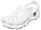 Crocs Unisex Adult Classic Clog, White, M5W7