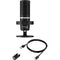 HyperX DuoCast - RGB USB Condenser Microphone for PC, PS5, PS4, Mac. Cardioid, Omnidirectional, Pop Filter, GAI Control, Gaming, Streaming, Podcasts, Twitch, YouTube, Discord, Black