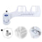 YESDEX Bidet Toilet Seat, Toilet Bidet Sprayer Fresh Clean Spray, Seat Attachment Water Bidet Non-Electric Mechanical