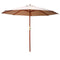 Instahut Outdoor Umbrella 3m Stand Sun Beach Garden Umbrellas Patio UV Pole Deck