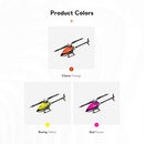 OMPHOBBY M2 V2 RC Helicopters Dual Brushless Motors RC Helicopter for Adults Direct-Drive 3D Remote Control Helicopter-BNF(Dull Purple)