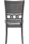 New Classic Furniture Gia Dining Chairs, Set of 2, Gray