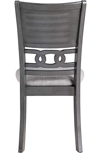 New Classic Furniture Gia Dining Chairs, Set of 2, Gray