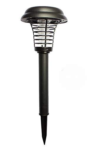 Solar Power LED Light Mosquito Insect Zapper Fly Bug Killer Trap Outdoor Floor Lamp Garden Ground (1PC)