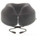 Cabeau Evolution S3 Travel Pillow - Straps to Airplane Seat - Ensures Your Head Won't Fall Forward - Relax with Plush Memory Foam - Quick-Dry Fabric Keeps You Cool and Dry Steel