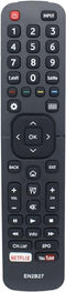 Universal TV Remote Control for Hisense Remote Control - Direct for All Hisense TV Remote Control LED Smart TVs, with Shortcut Buttons for Netflix, YouTube EN2B27 EN-2B27 RC3394402/01 3139 238