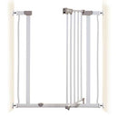 Dreambaby Ava Slimline Baby Safety Gate - Secure & Extendable Pressure Mounted Gate for Stairs and Dogs - 61-68cm Wide & 76cm Tall - White