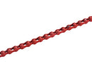 ZONKIE Single-Speed Bicycle Chain 1/2 x 1/8 Inch 116 Links (Red, 1/2" ×1/8" 116 Links)