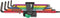 Wera 967/9 TX XL Multicolour Long L-Key 9-Pieces Set
