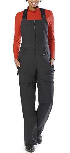 Arctix Women's Eco Friendly Traverse Bib Overalls, Black, 2X