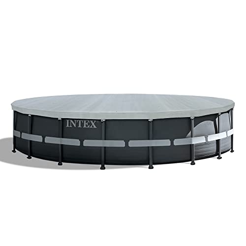 INTEX Deluxe Pool Cover, 18 Feet, Grey