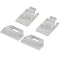 OXTOUF Golf Cart Seat Hinge Plate Set for EZGo TXT Medalist 1995-Up Gas/Electric Golf Buggies,Male & Female Hinge Plate OEM