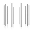 EKIND 10pcs Round Axles Shaft Rod/Straight Metal Round Shaft Rod Bars for DIY Model Toy, RC Car, RC Helicopter Airplane (3mm x 100mm)