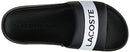 Lacoste Women's Croco 0721 1 CFA Slide, Black, US 8
