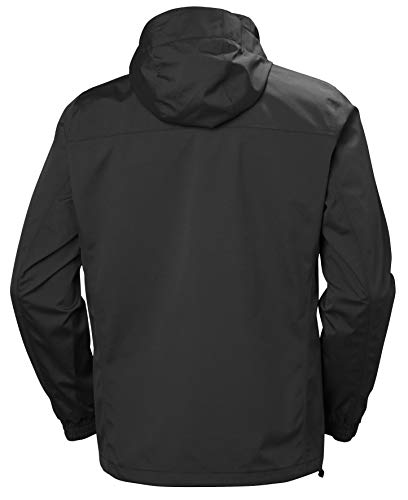 Helly Hansen Men's Dubliner Shell Jacket, 990 Black, XX-Large