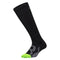 2XU Unisex Compression Socks for Post-Training Recovery - Enhance Muscle Recovery & Performance - Black/Grey - Size Large